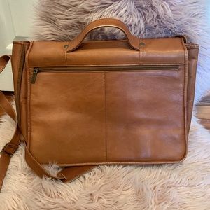 Laptop leather bag
